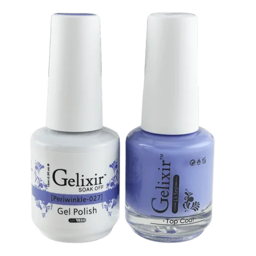 Sparkle nail art rhinestones-GELIXIR GEL COLOR  - GLX027 - Duo Gel & Polish 0.5oz