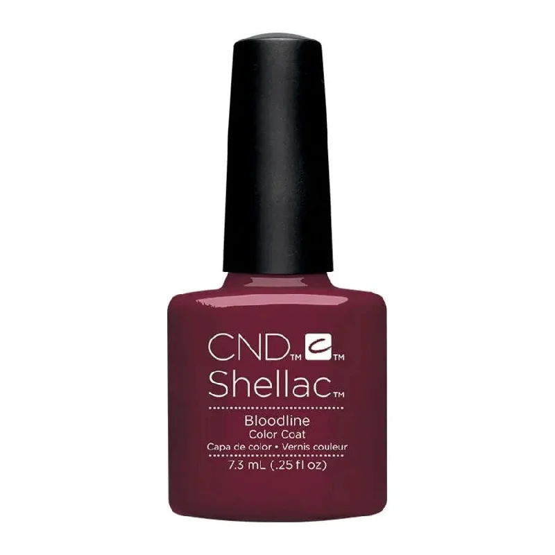 Quick-dry nail gloss spray-CND Shellac Bloodline 106