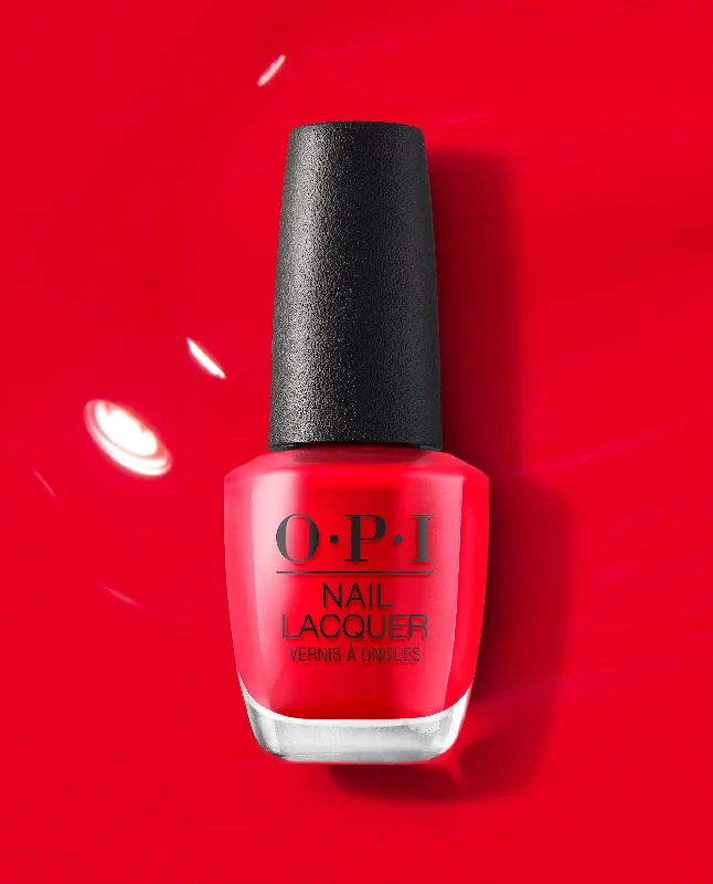 Sparkle nail art decorations-OPI NAIL LACQUER - NLC13 - COCA-COLA® RED