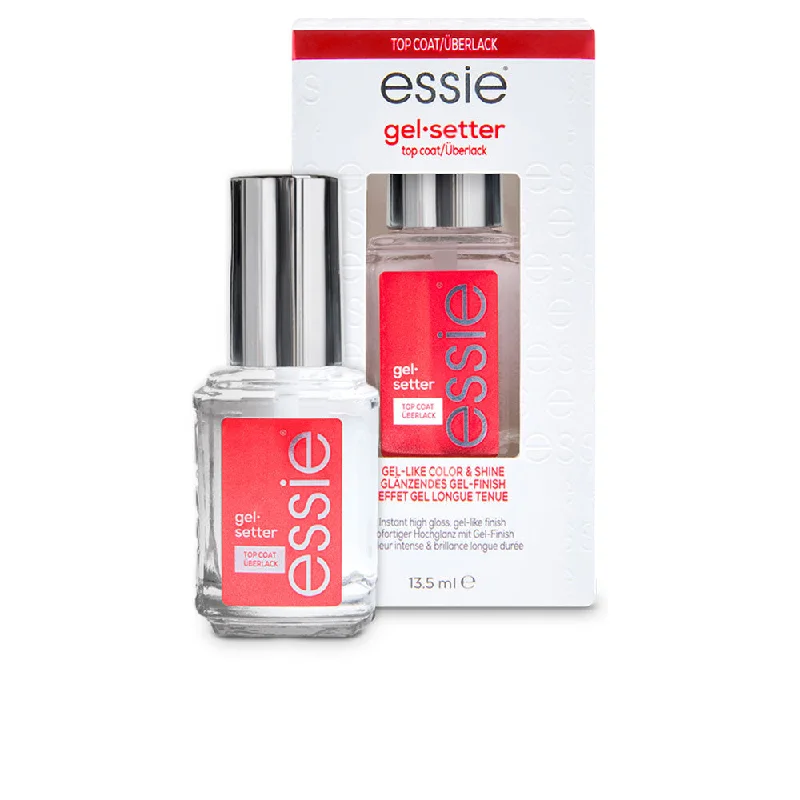 Gentle nail cuticle cream-Essie Gel Setter Top Coat Gel Like Color & Shine 13.5ml