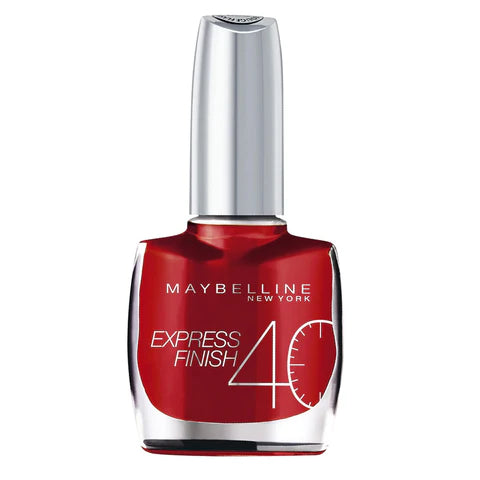 Bright nail polish tones-Maybelline Express Finish 40 Seconds Nail Polish 505 Cherry