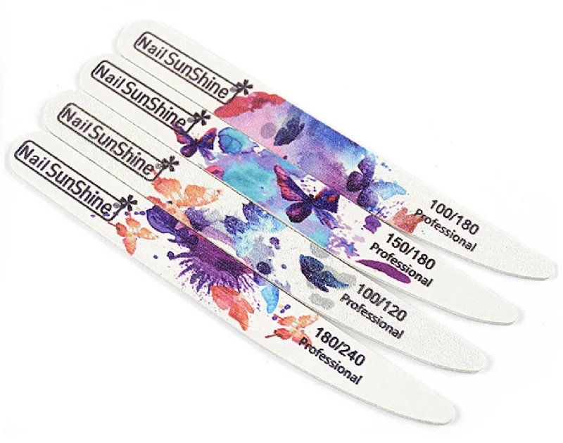 Flexible nail adhesive-Nail Sunshine Butterfly Thin Nail File