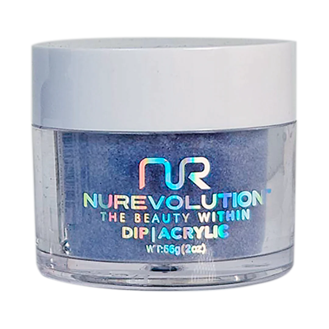 UV-resistant nail polish-NuRevolution Trio Dip/Acrylic Powder 198 Bourbon Street