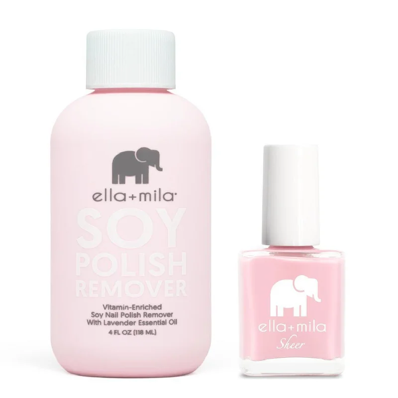 Compact nail polish storage-ella+mila - Soy Polish Remover & Dream - .45oz