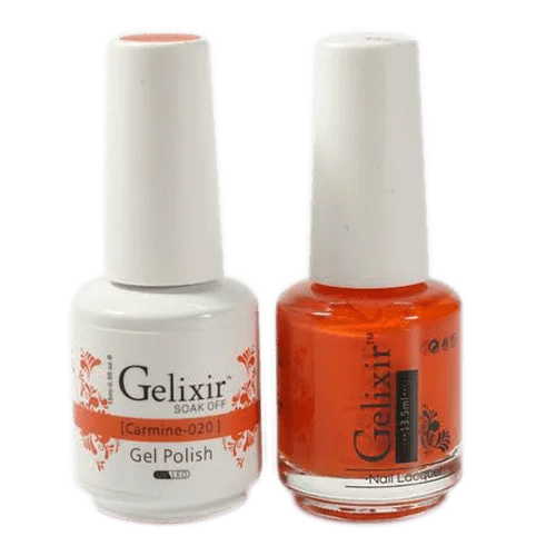 Glitter nail gel topper-GELIXIR GEL COLOR  - GLX020 - Duo Gel & Polish 0.5oz