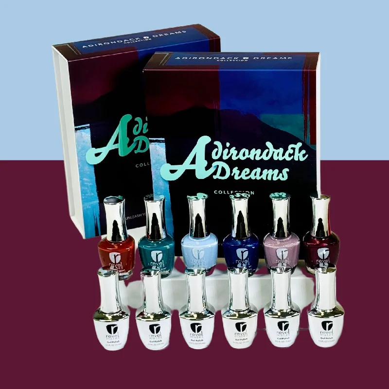 Salon-grade nail dip-Adirondack Dreams Gel Polish + Nail Polish Collection