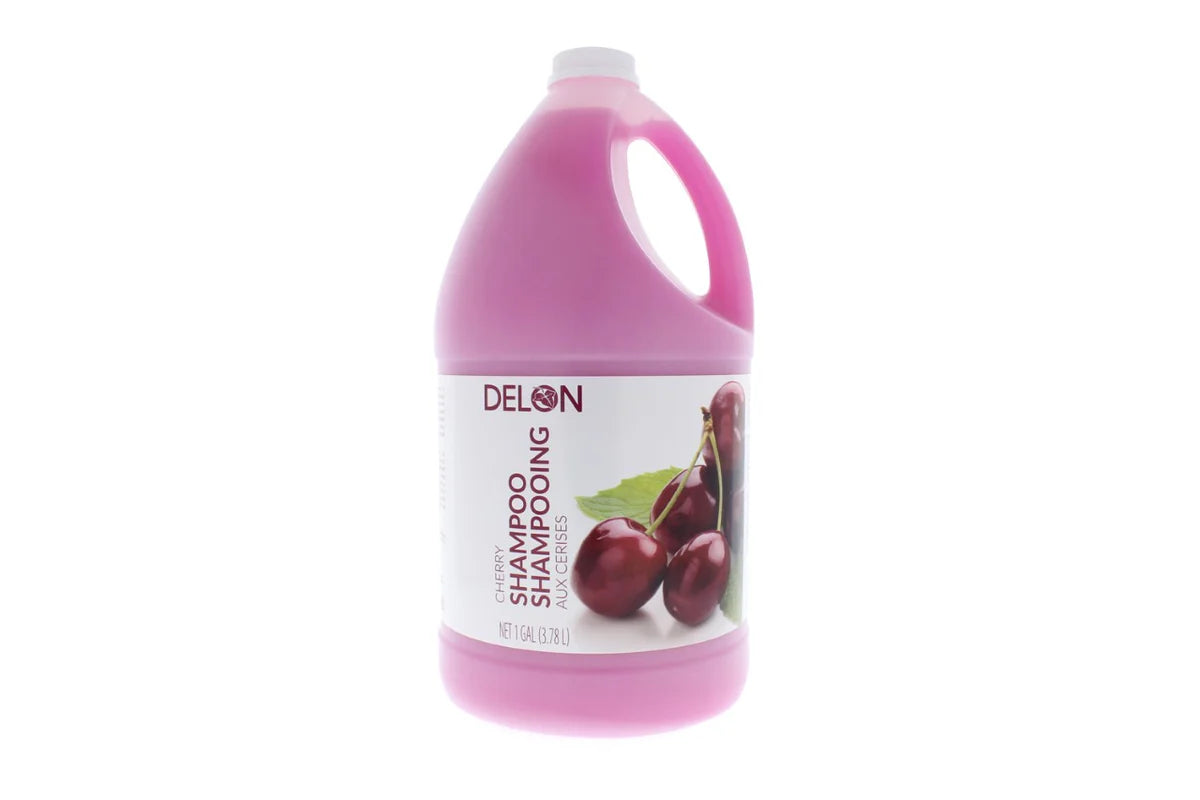 Eco-friendly nail gel polish-D747Y-4DELON DELON CHERRY SHAMPOO 3.78L