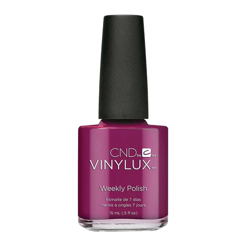 Neutral nail polish shades-CND VINYLUX - Berry Boudoir #251