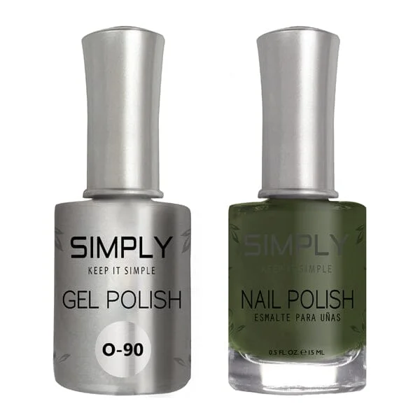 Shimmery nail art stickers-O090 - SIMPLY MATCHING DUO