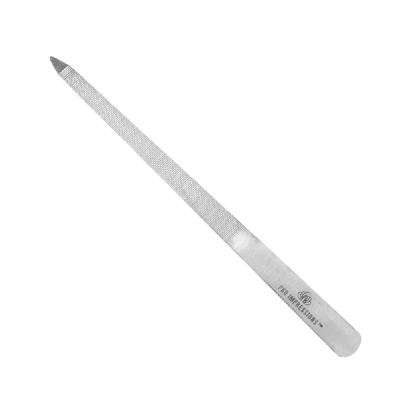 Non-smudge nail lacquer-Double Sided Metal Nail File