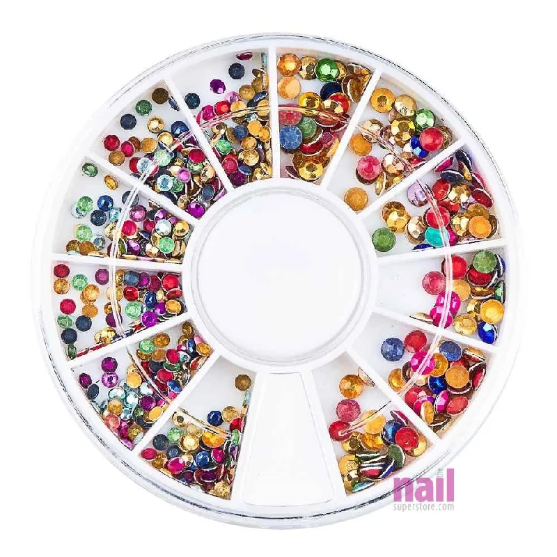 Crystal nail art decorations-Zircon Nail Art Rhinestones | Pack #33 - Pack