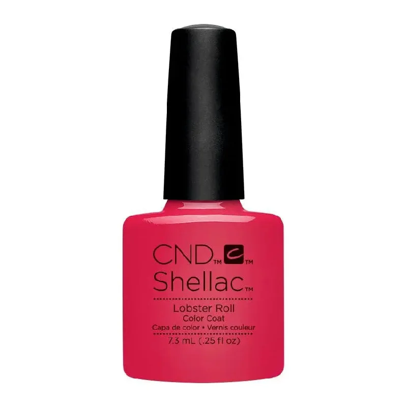 Gentle nail cuticle remover-CND Shellac Lobster Roll 122