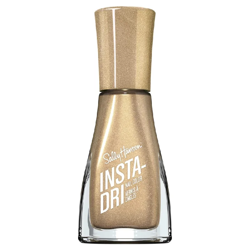 Smooth nail polish overlay-Sally Hansen Insta-Dri Nail Colour Nail Polish 153 Go For Gold