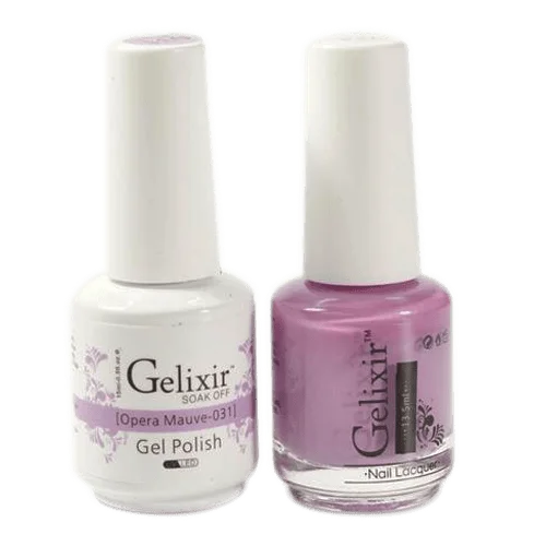 Salon-quality nail acrylic-GELIXIR GEL COLOR  - GLX031 - Duo Gel & Polish 0.5oz