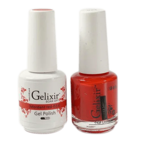 Pastel nail polish tones-GELIXIR GEL COLOR  - GLX023 - Duo Gel & Polish 0.5oz