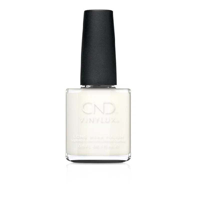 Pastel nail gel shades-CND VINYLUX - White Wedding #318