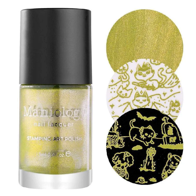 Nude nail gel shades-Maniology - Stamping Nail Polish - Ghoulish