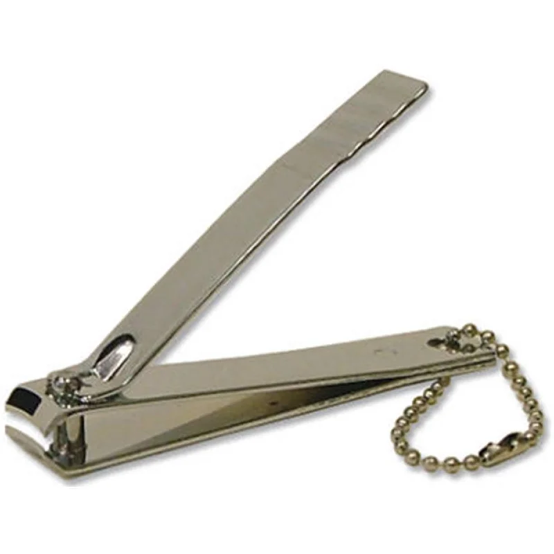 Soft nail gel finish-Hy-Ko Products KB342-BKT 6 x 6 in. Nickel Plated Nail Clippers With Beaded Chain Bucket - 30 Piece