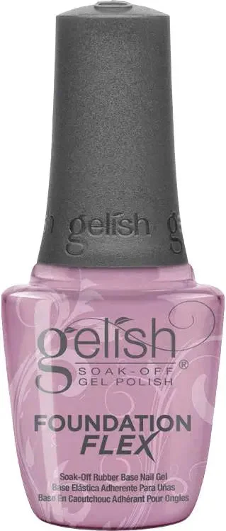 Scented nail polish for teens-Gelish Foundation Flex Soak-Off Rubber Base Nail Gel