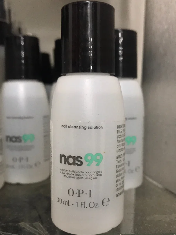 Salon-quality nail acrylic-OPI NAS99 NAIL CLEANSING SOLUTION 1 OZ