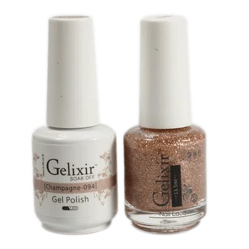 Long-lasting nail varnish-GELIXIR GEL COLOR  - GLX094 - Duo Gel & Polish 0.5oz