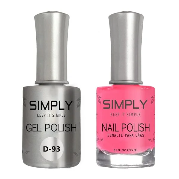 Strengthening nail top coat-D093 - SIMPLY MATCHING DUO