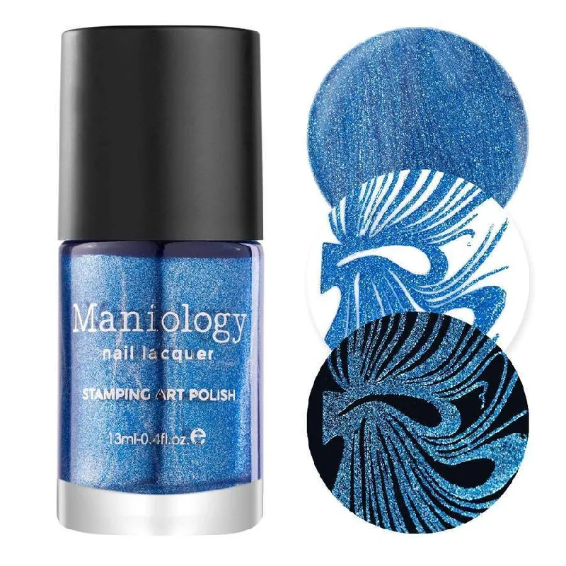 Anti-fade nail gel polish-Maniology - Stamping Nail Polish - Double Bubble