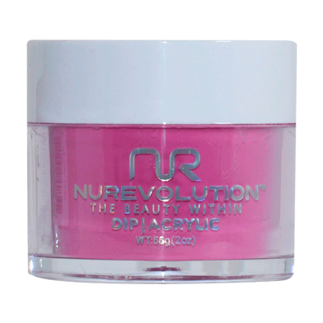 Gel nail polish starter packs-NuRevolution Trio Dip/Acrylic Powder 020 Wine Not?