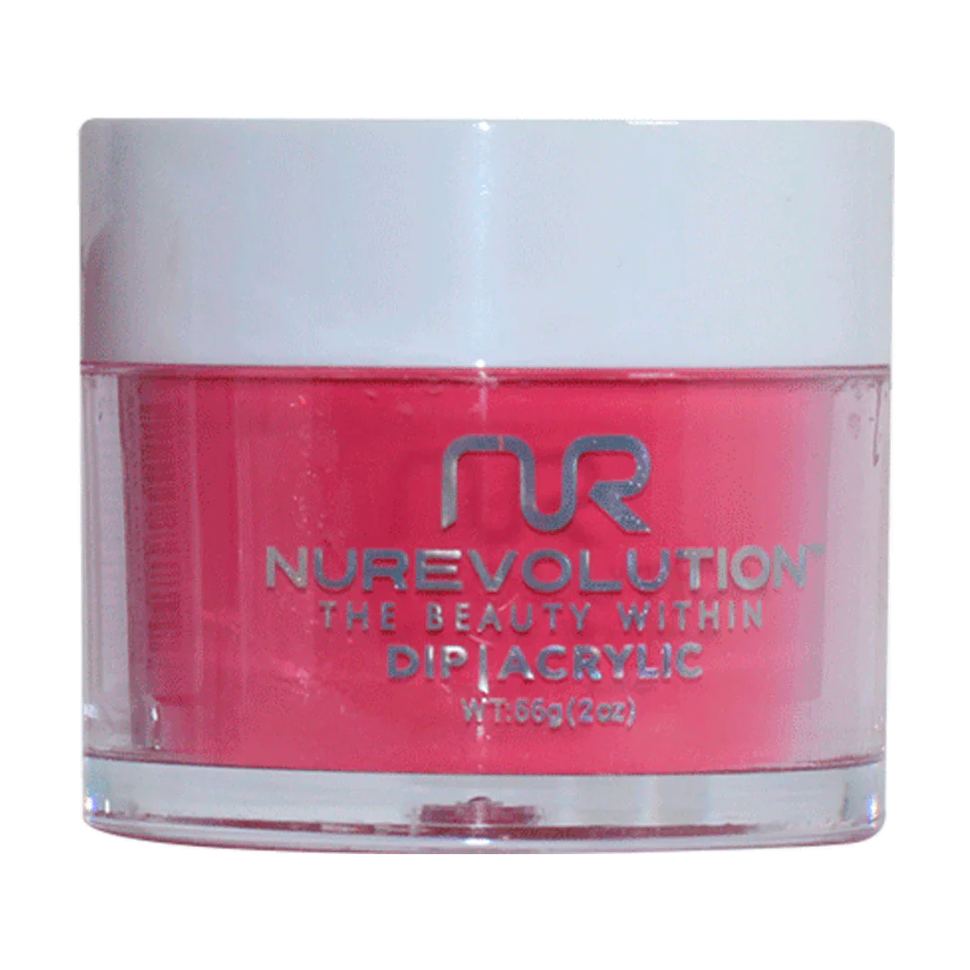 Color-changing nail polish-NuRevolution Trio Dip/Acrylic Powder 040 Dangerouly in Love