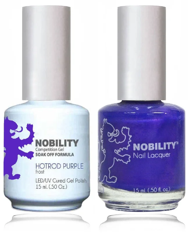 Cordless LED nail lamp-NBCS041 - NOBILITY GEL POLISH & NAIL LACQUER - HOTROD PURPLE 0.5oz