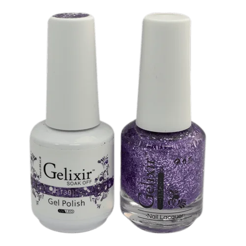 Nude nail polish shades-GELIXIR GEL COLOR  - GLX139 - Duo Gel & Polish 0.5oz