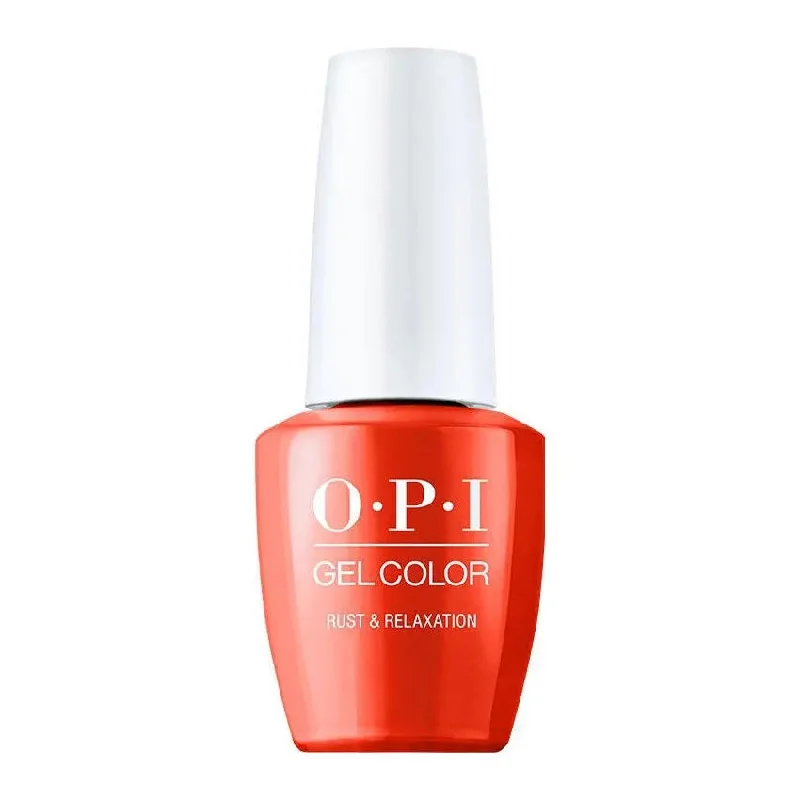 Long-lasting gel nail polish-OPI GelColor Fall Wonders Collection Rust & Relaxation