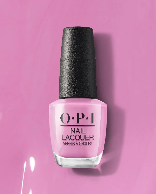 Rapid-dry nail polish-OPI NAIL LACQUER - NLH48 - LUCKY LUCKY LAVENDER