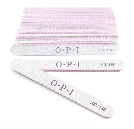 Eco-friendly nail gel polish-OPI Straight Thick Nail File 100/180