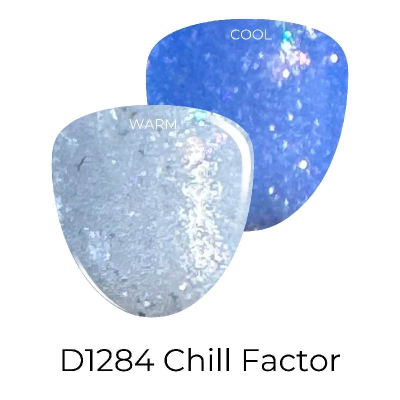 Eco-friendly nail polish brands-D1284 Chill Factor Mood Changing Dip Powder