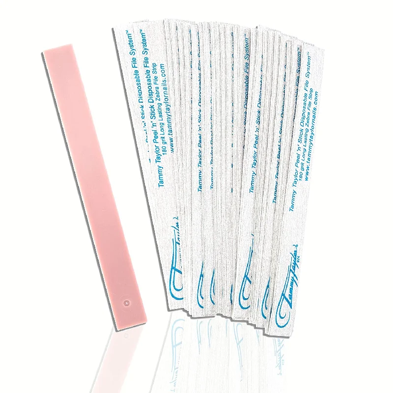 Moisturizing nail balm-Tammy Taylor Peel 'N' Stick Disposable File - 180 Grit - Pack of 50 count