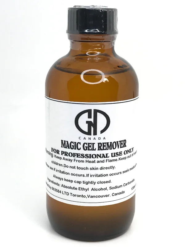 Chrome nail gel powder-Magic Gel Polish Remover Refill | 4 Oz | GND Canada®