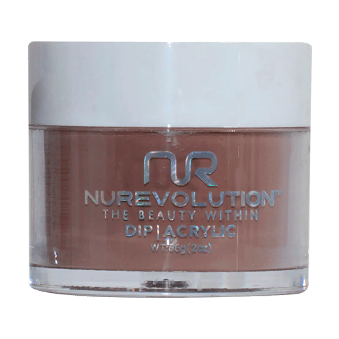 Chrome nail powder-NuRevolution Trio Dip/Acrylic Powder 053 Brownie Points