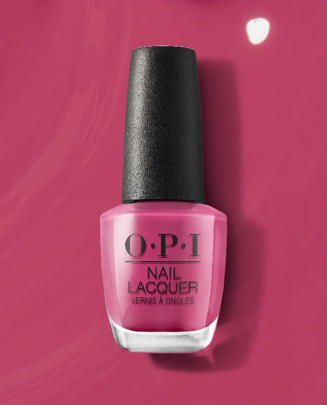 Anti-yellowing nail top coat-OPI NAIL LACQUER - NLI64 - AURORA BERRY-ALIS