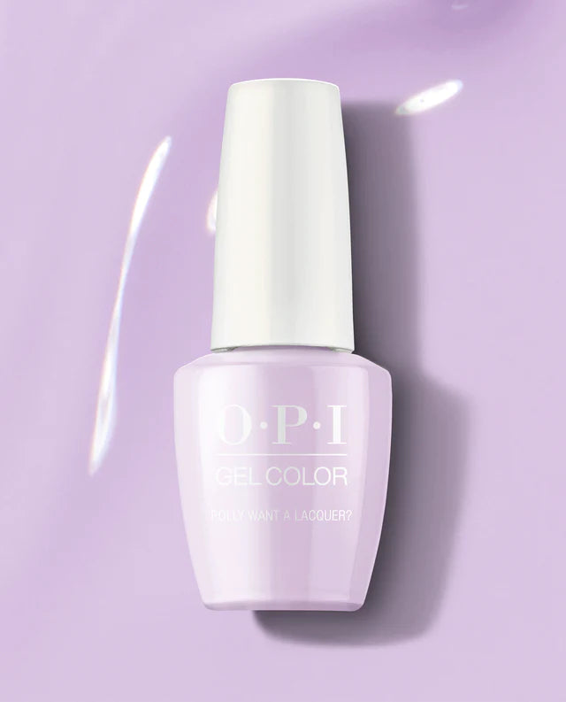 Nude gel nail polish-OPI GELCOLOR - GCF83 - POLLY WANT A LACQUER?