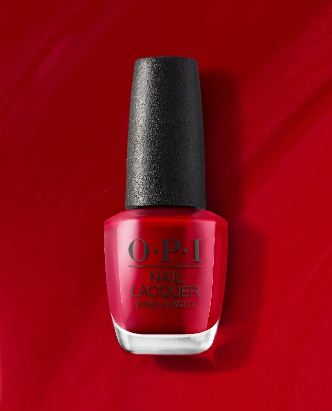 Multi-color nail gel polish-OPI NAIL LACQUER - NLZ13 - COLOR SO HOT IT BERNS