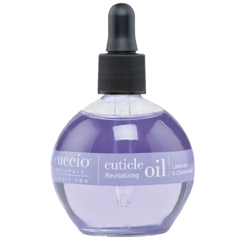 UV-cured nail gel sets-Cuccio - Revitalizing Cutcile Oil - Lavender & Chamomile 2.5 oz