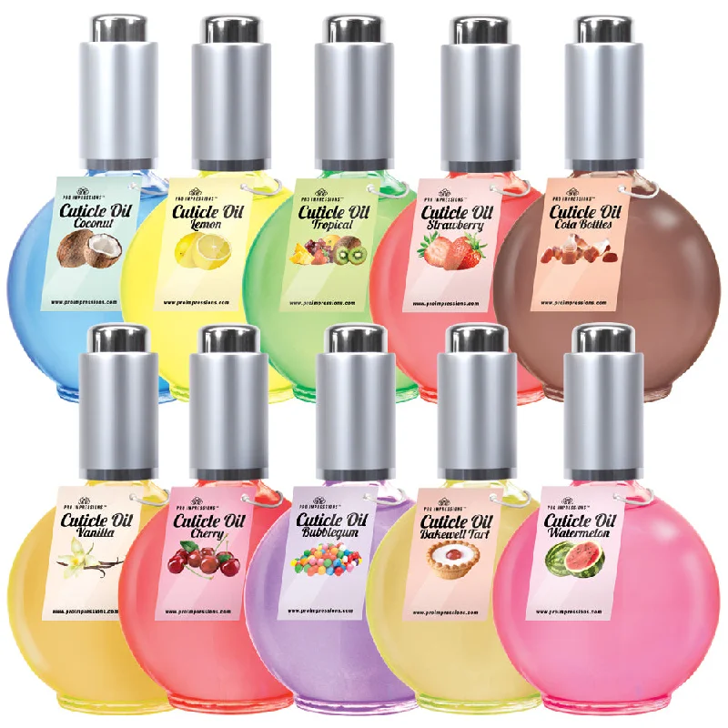 Multi-tone nail polish-75ml Cuticle Oil Collection - 10 Scents