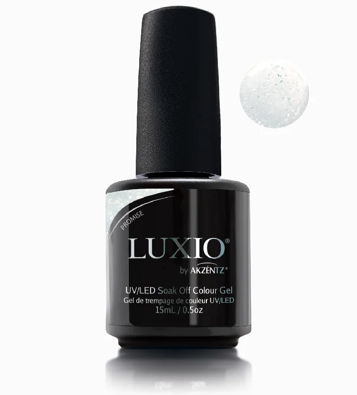 Chip-resistant nail varnish-Luxio Promise (glitter), Gel Polish