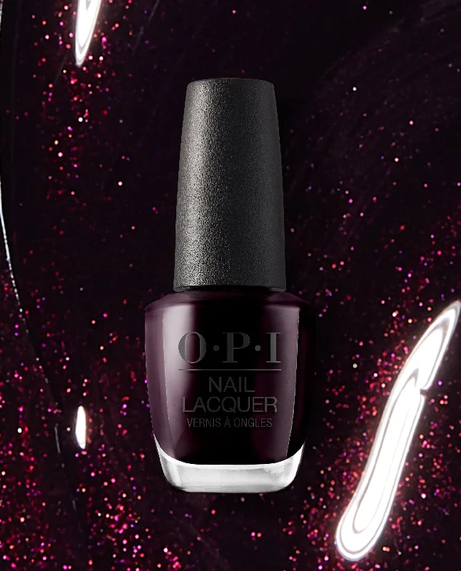 Bright nail polish tones-OPI NAIL LACQUER - NLI43 - BLACK CHERRY CHUTNEY