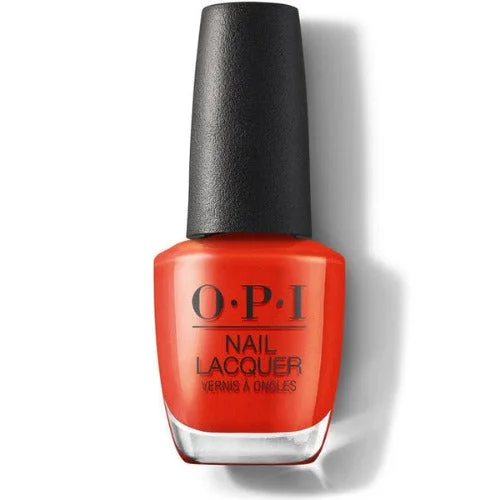 Shiny nail gel topper-OPI Polish F006 Rust & Relaxation