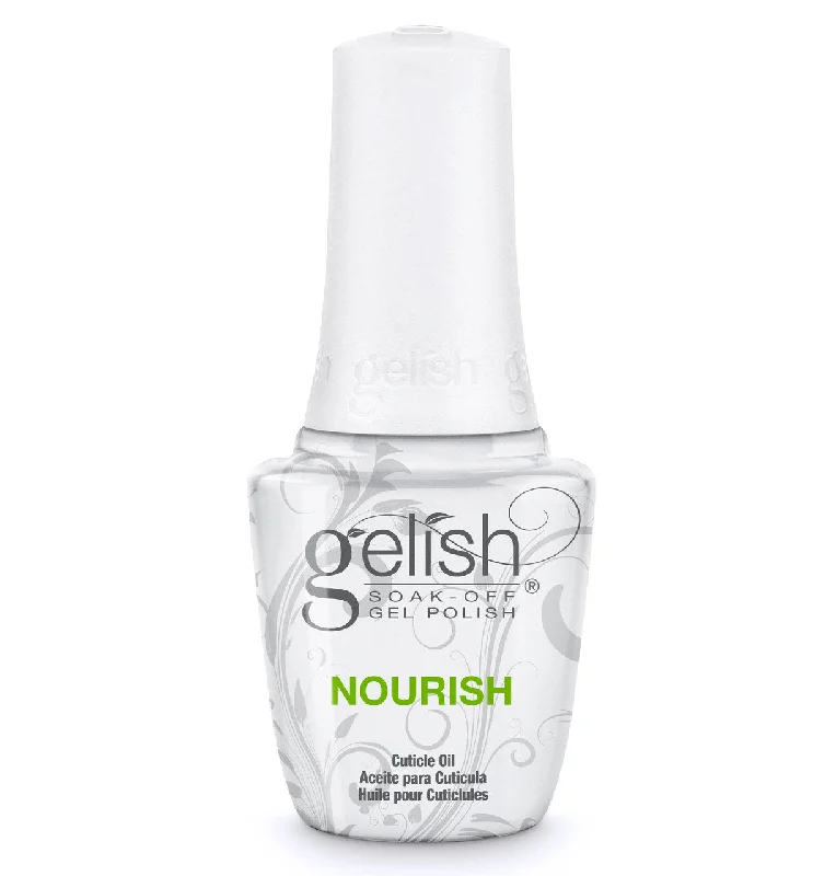 Travel-friendly nail organizer-Gelish Nourish 0.5oz - Cuticle Oil