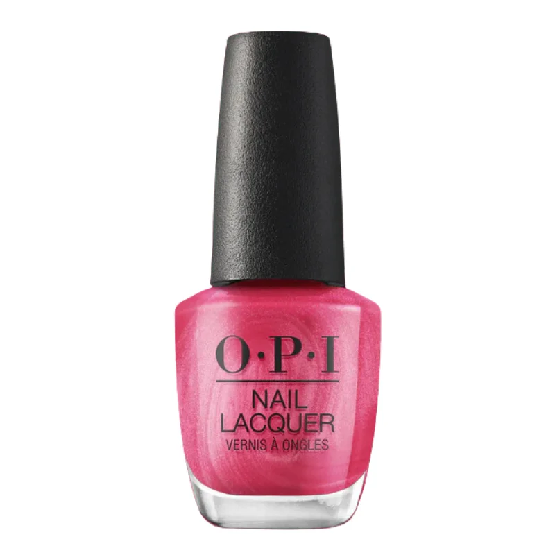 Durable nail polish topper-OPI Polish F014 Cyber Cherry On Top