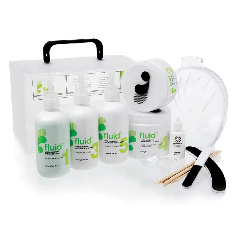 Hydrating nail balm-Fluid Lime Manicure Kit