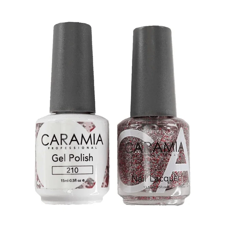 Anti-yellowing nail top coat-CARAMIA210 - CARAMIA SOAK OFF GEL POLISH #210